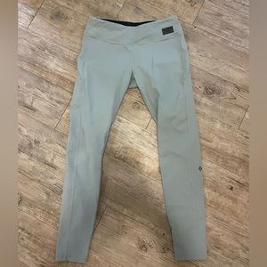 Light Blue Black Diamond Leggings - Women’s Medium